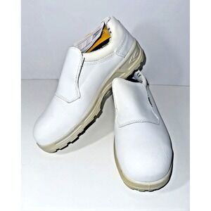 Sz 7.5 Cofra Aderplus Hygiene‎ Clogs Safety Work Shoes Food Safe Steel Toe White